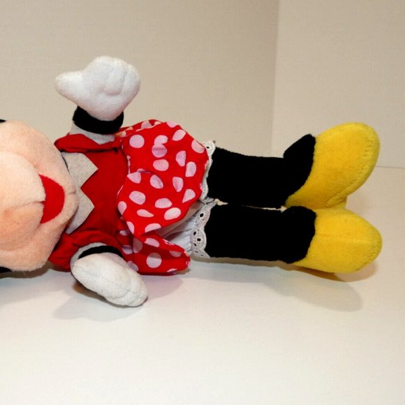 Minnie Mouse Disney World Plush Stuffed Toy Doll 11 inch Small - Picture 7 of 12